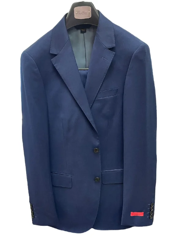 CARDELIANO WOOL SUIT - BLUE Laid