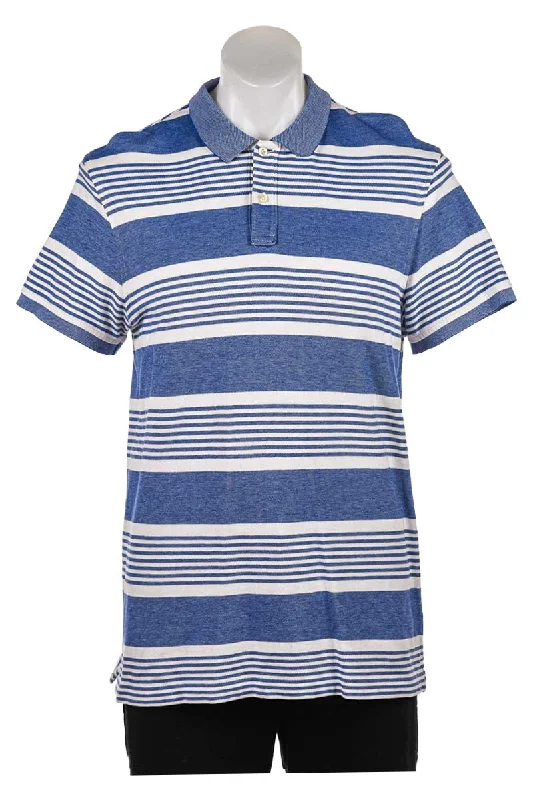 Lands' End Polo Shirt Athletic Men's Compression