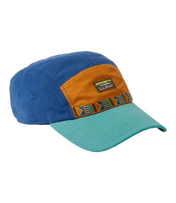 Mountain Classic 5 Panel Hat Color Block Unisex Monochromatic Office Style