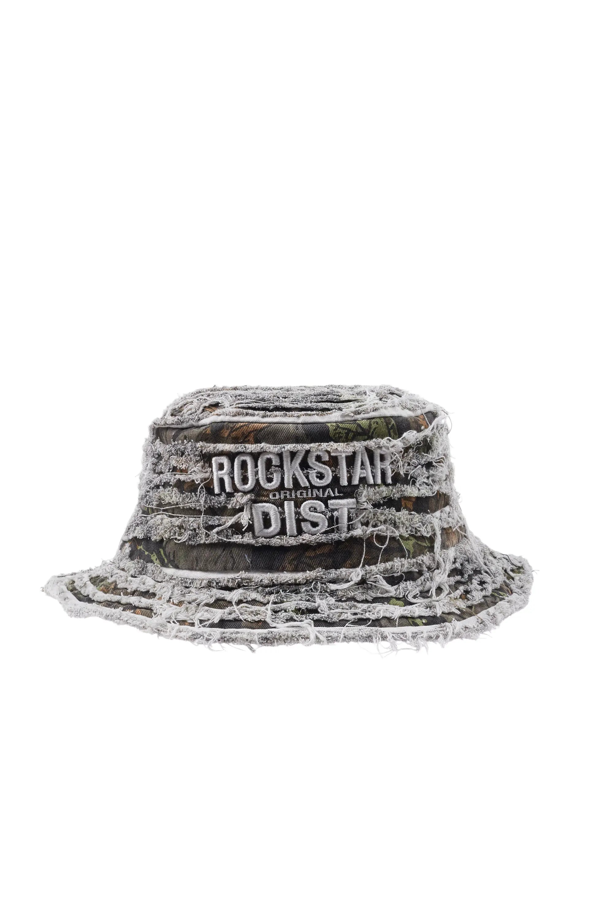 Girls Abbie Tree Camo Distressed Bucket Hat Stylish Men's Neon