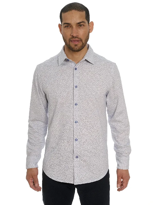 ASTERISK SHIRT - W/BLUE Modern Men's 