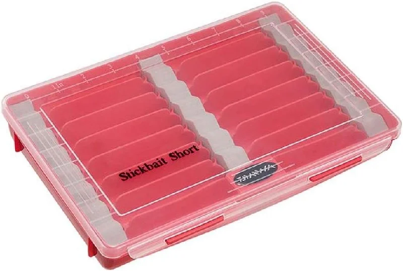 D-vec Short Stickbait Organizer Red Laid