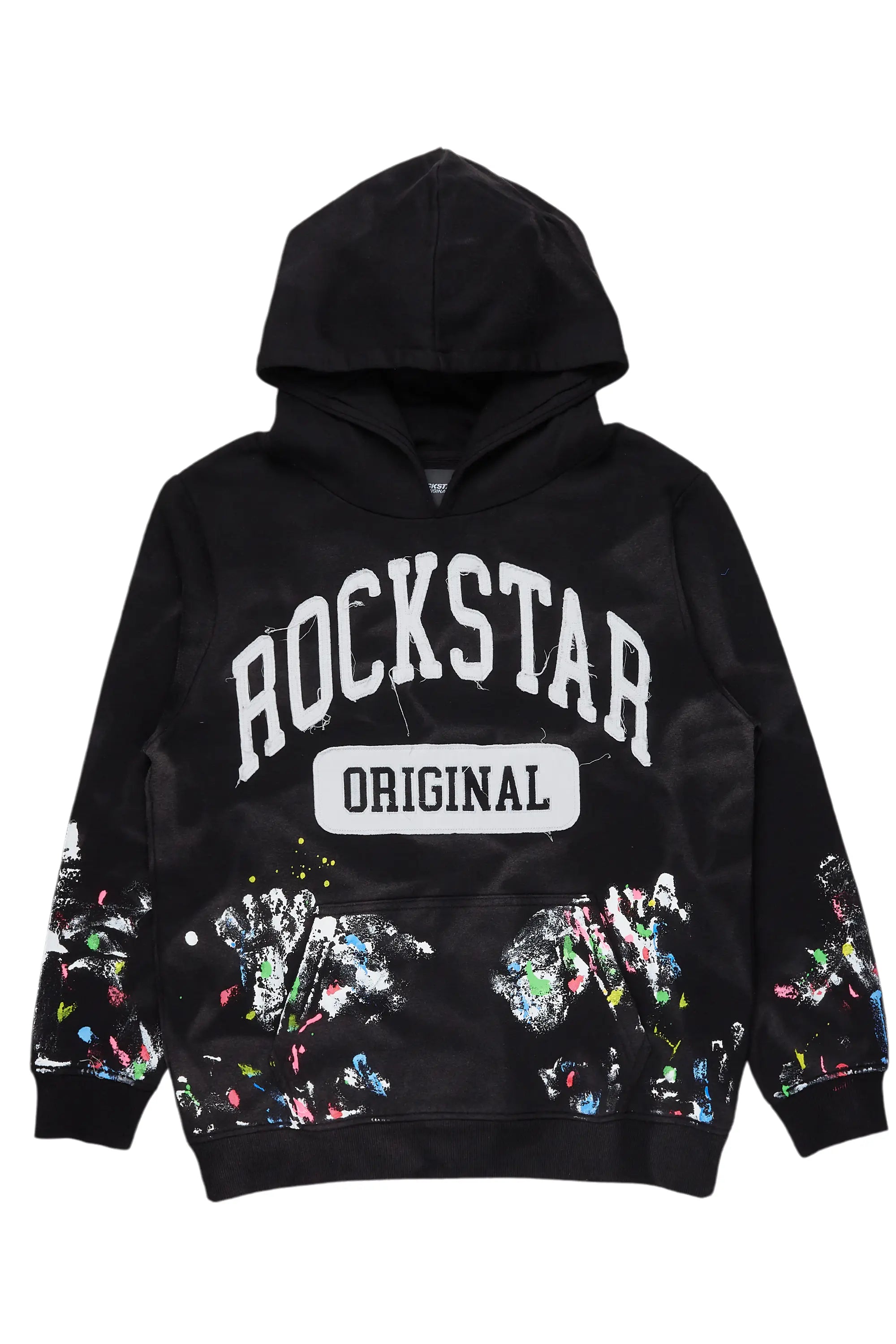 Balta Black Graphic Painter Hoodie Relaxed Men's Australian 