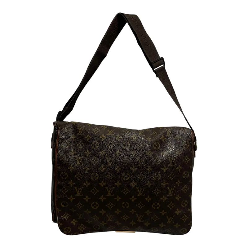 LOUIS VUITTON/Bag/OS/Monogram/Leather/BRW/ABBESSES MESSENGER BAG Modern Men's Tech