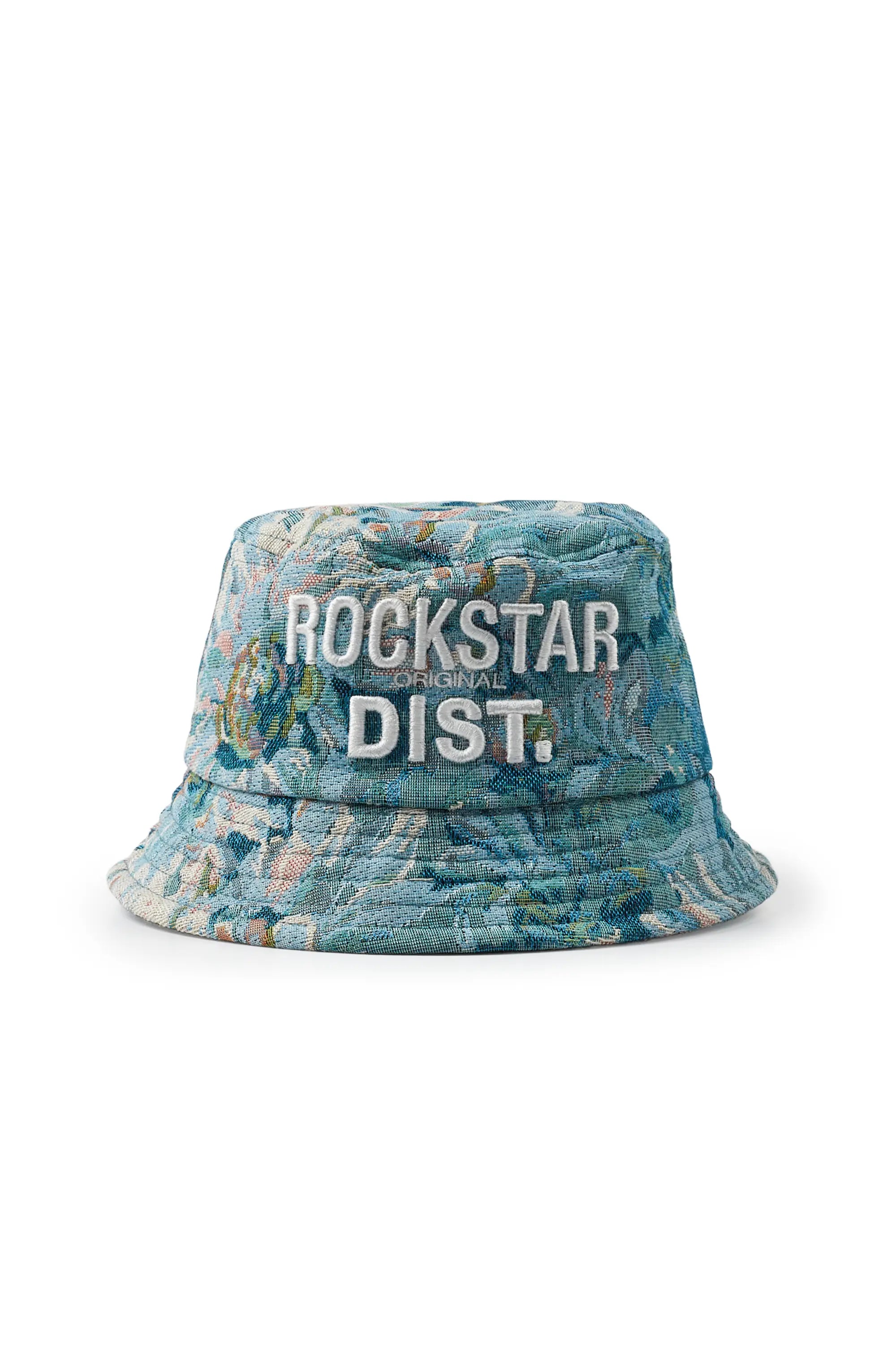 Boys Teylor Blue Tapestry Bucket Hat Cool Men's Distressed