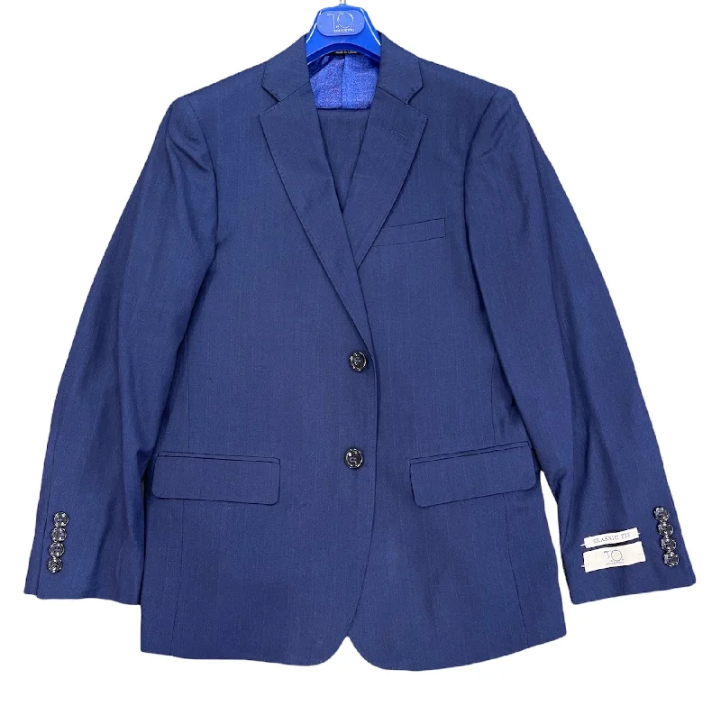 BOYS CLASSIC FIT SUIT - BLUE Practical Men's Multi