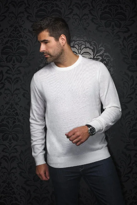 AU NOIR | Merino Wool Sweater | Marini Cream Tough Men's Tactical