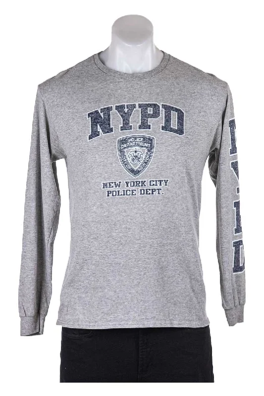 NYPD Shirt Polished Men's Silk