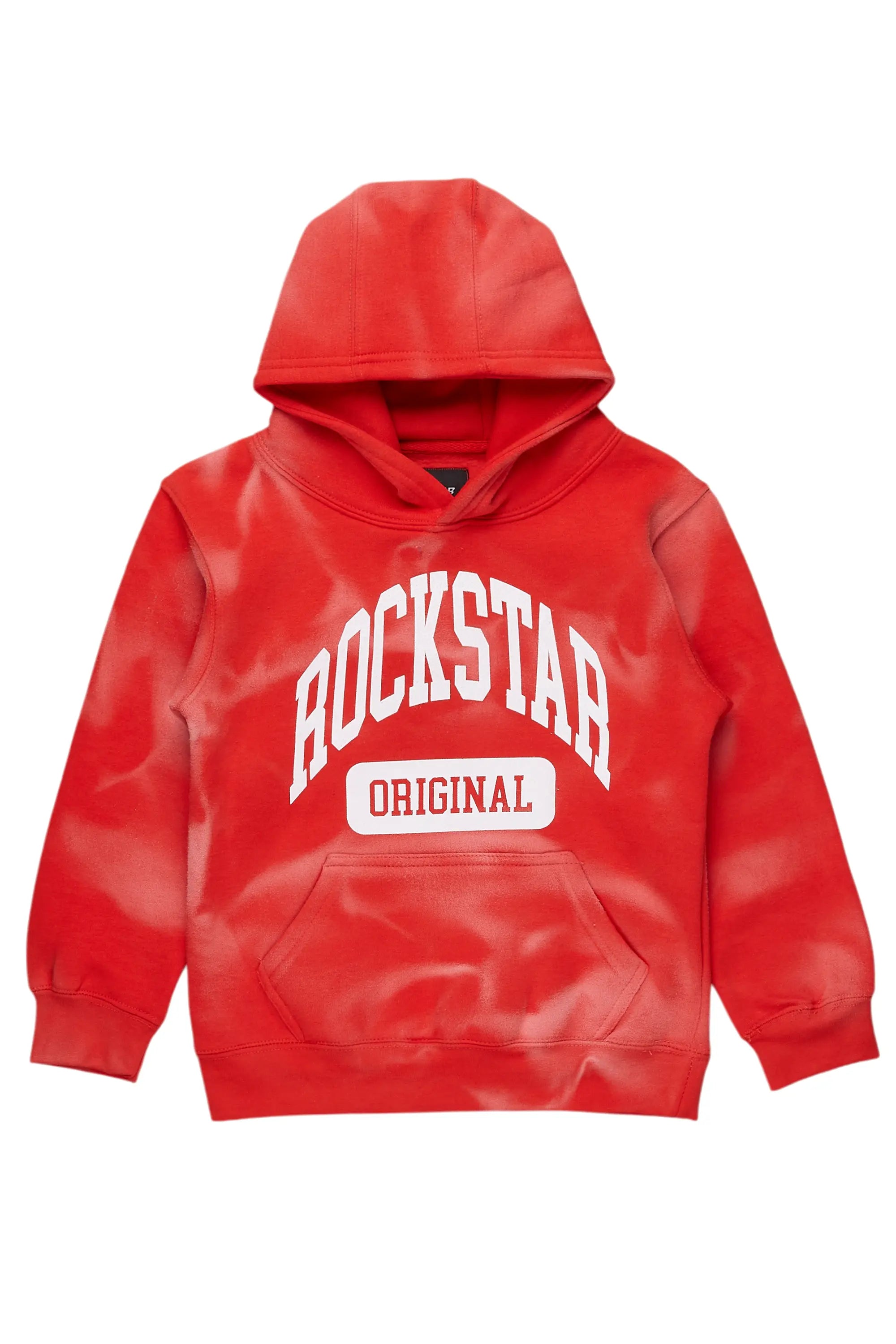 Boys Member Red Graphic Hoodie Confident Men's Power