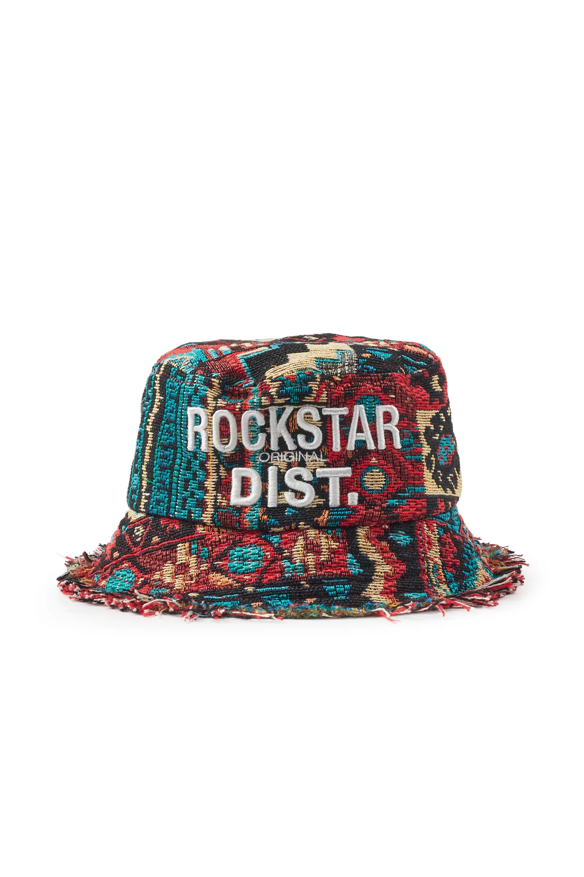 Boys Ayami Red Tapestry Bucket Hat Sporty Men's Tennis