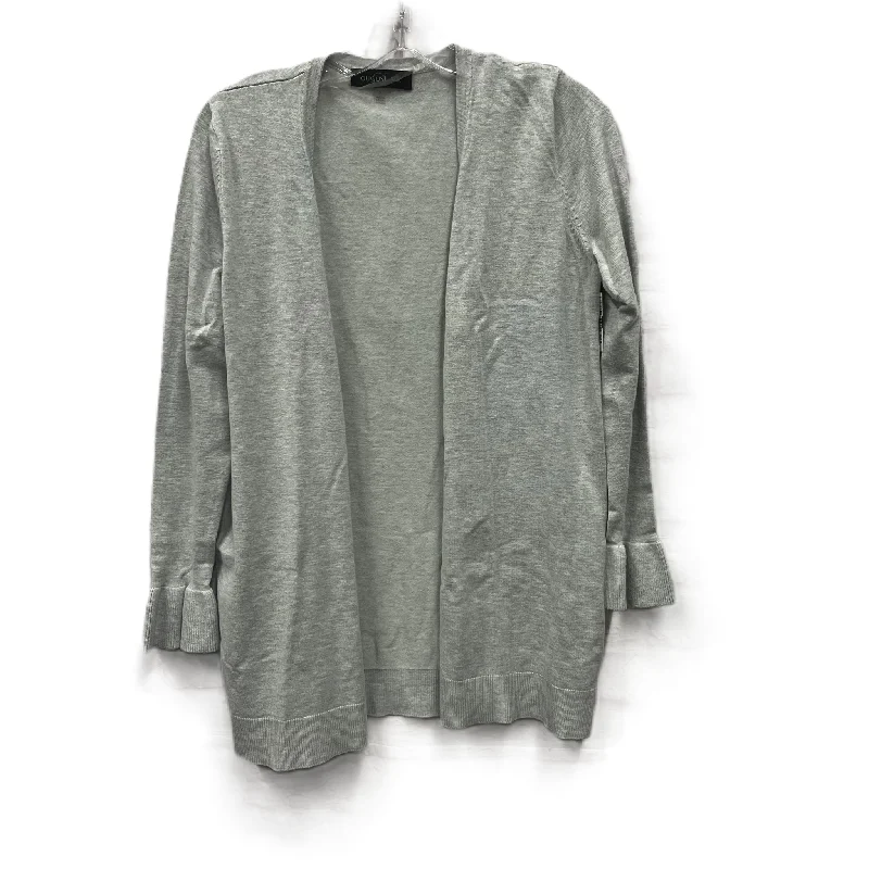 Cardigan By August Silk In Grey, Size: S Dynamic Men's High