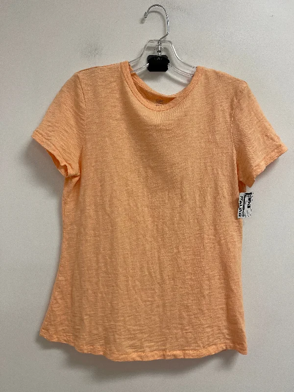 Top Short Sleeve By C And C In Orange, Size: S Dapper Men's Bow