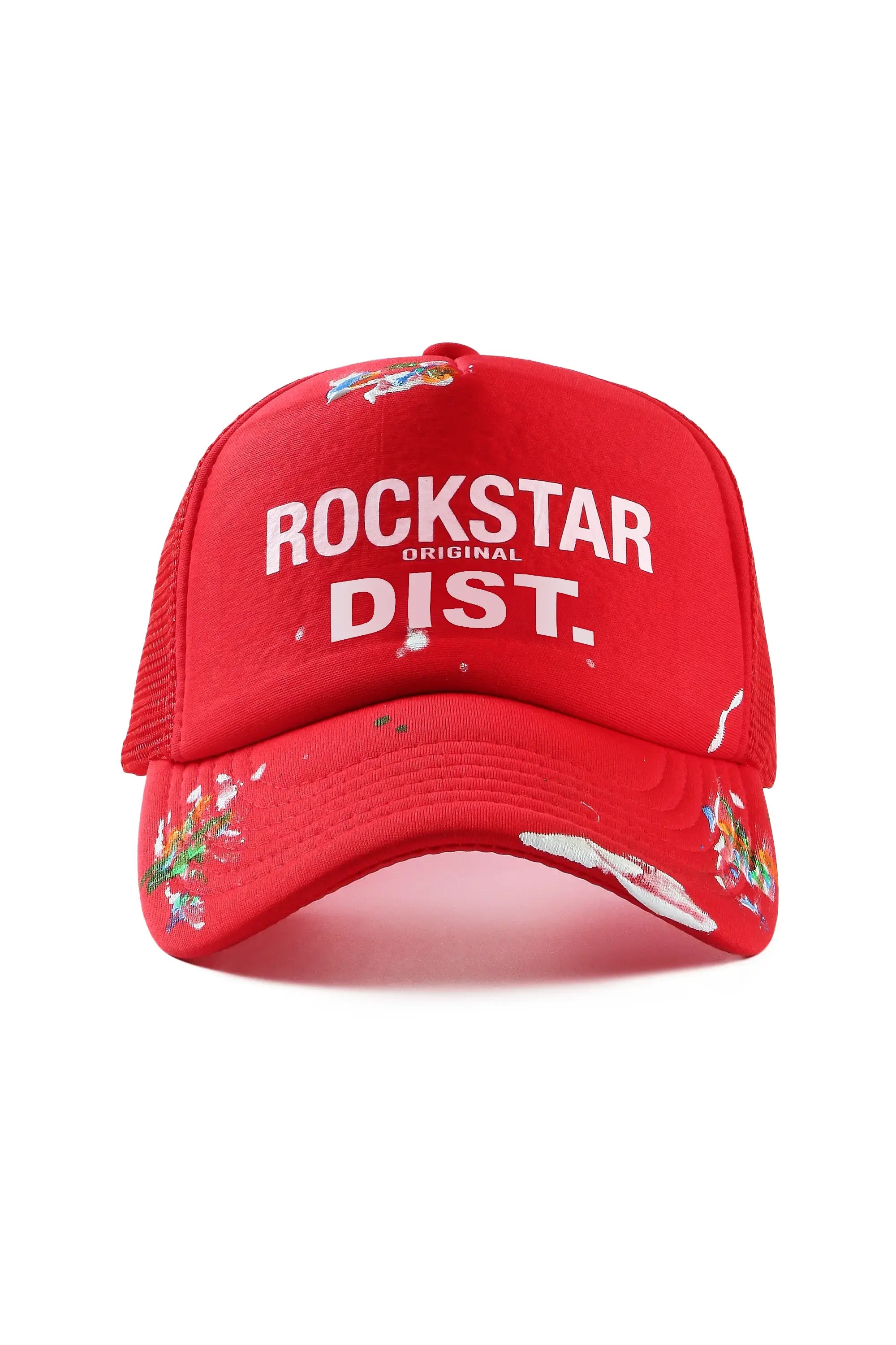 Neptune Red/White Trucker Hat Organic