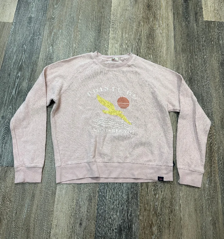 Top Long Sleeve By Faherty In Pink, Size: S Cozy Men's Winter