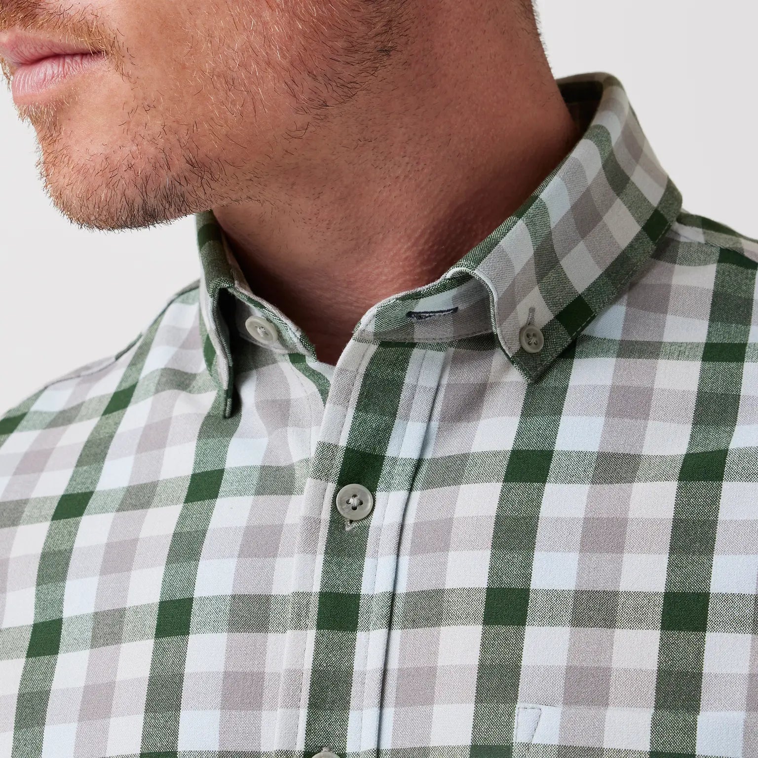 CITY FLANNEL SOFTNESS - GREENS Modern Men's 