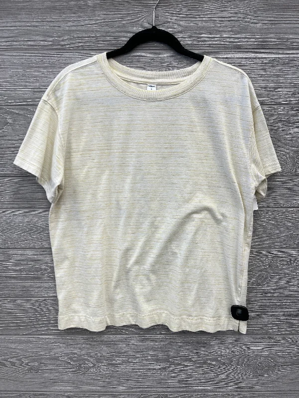 Top Short Sleeve By Old Navy In Yellow, Size: M Stylish Men's Neon