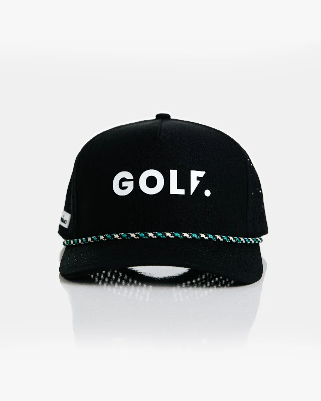 Black GOLF Hat Gym