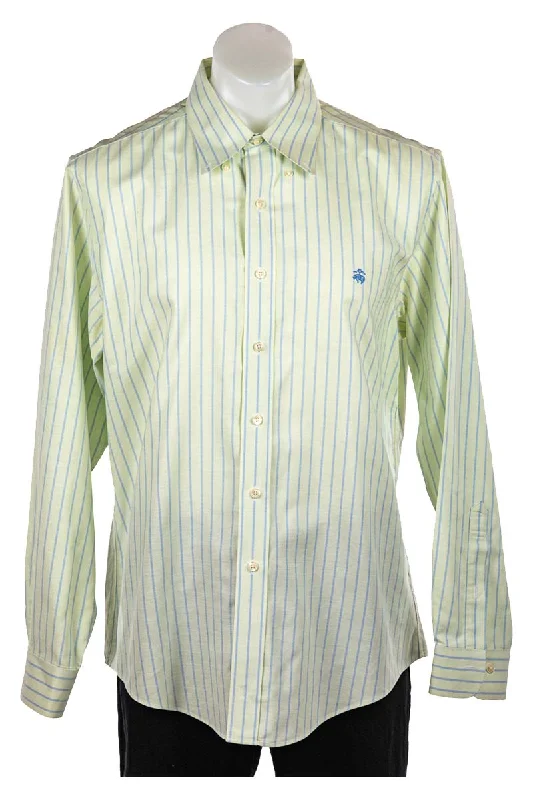 Brooks Brothers Button Down Shirt Elegant Men's Cashmere