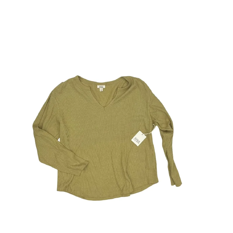 Top Ls By Ana In Tan, Size:Xxl Casual Men's Japanese 