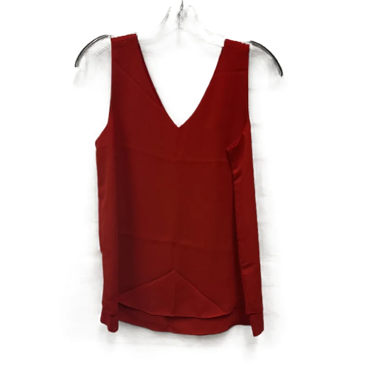 Top Cami By Ann Taylor In Red, Size: Xs Streetwear Style