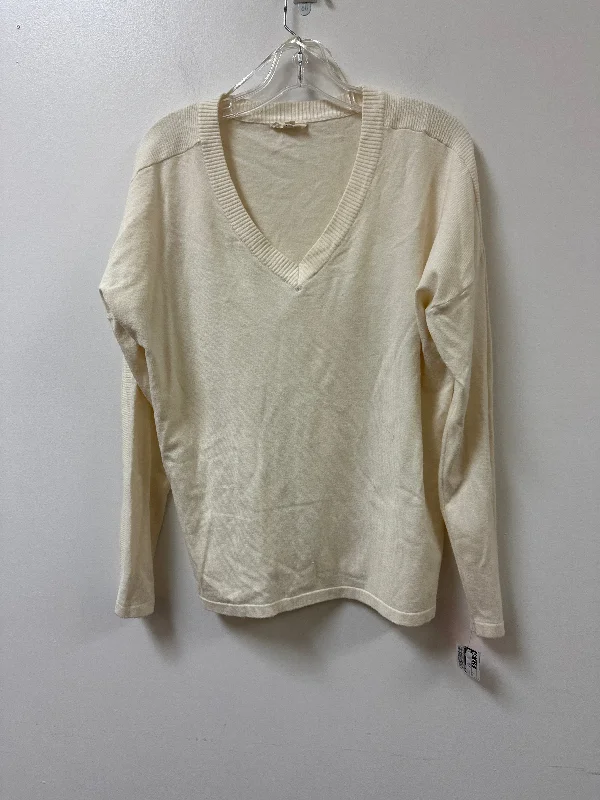 Top Long Sleeve By Ee Some In Cream, Size: M Hip Men's Urban