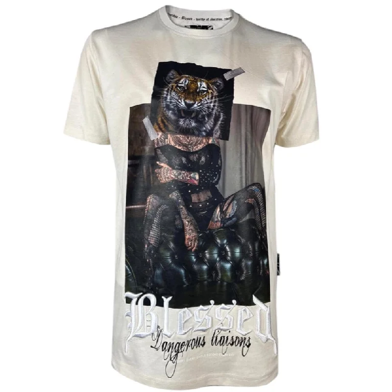 Blessed Dangerous Liaison Stone T Shirt (Stone)