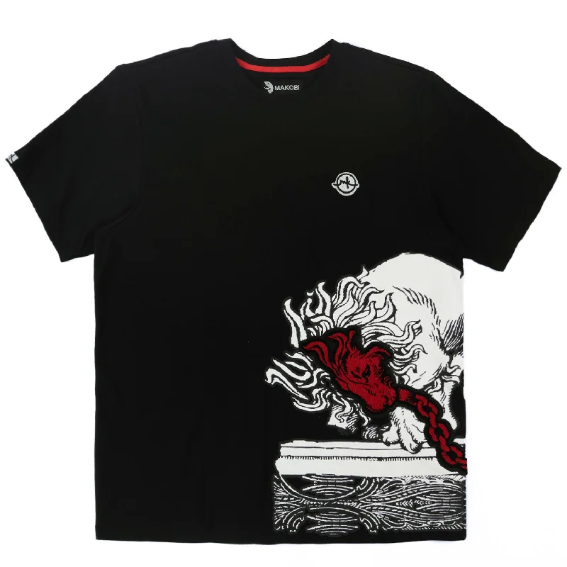 M396 Verona Lion Tee - Black