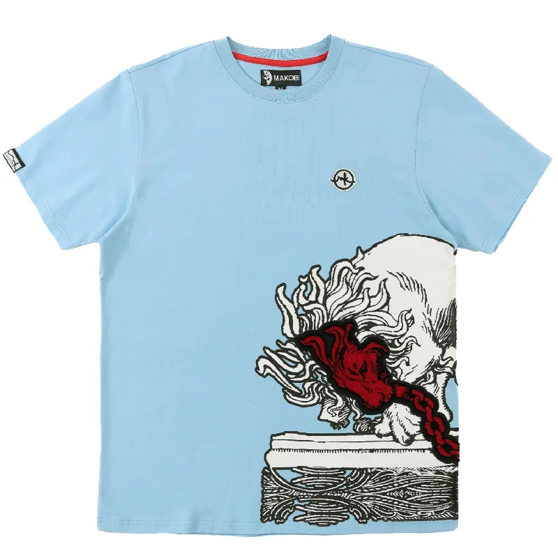 M396 Verona Lion Tee - Blue