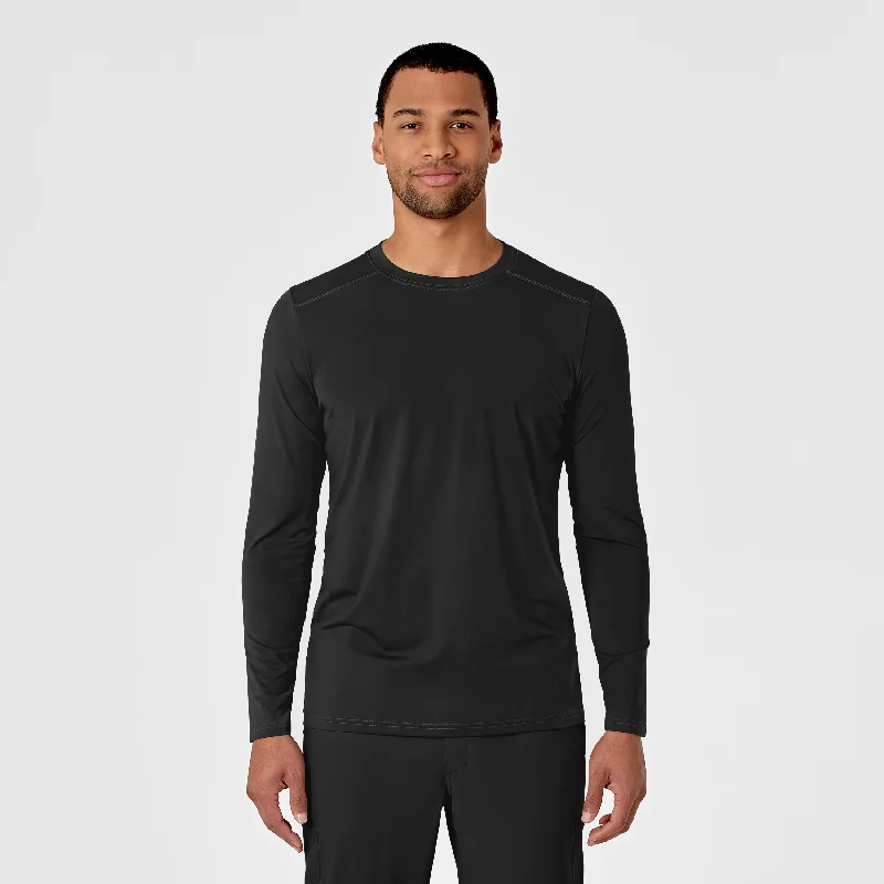 Men's Performance Long Sleeve Tee - Black