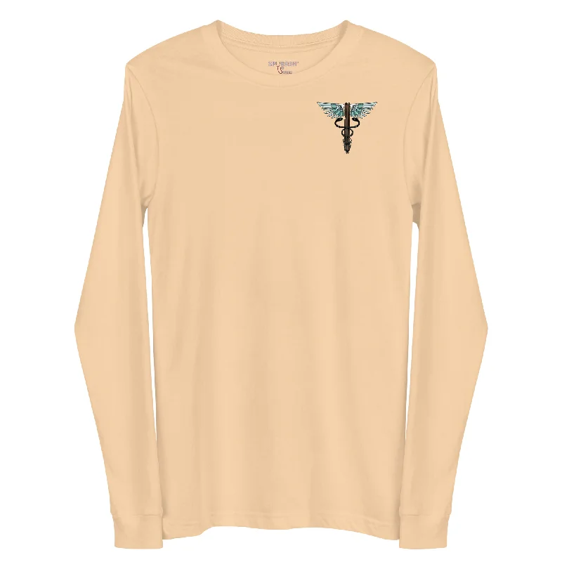 Support Your Local- Light Colors Unisex Long Sleeve Tee