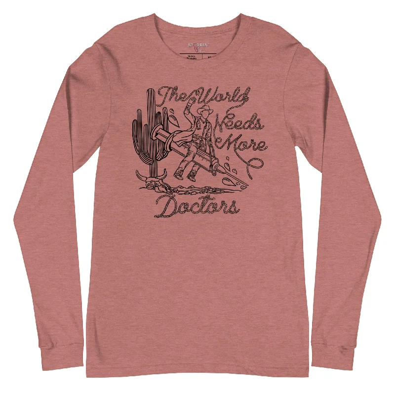 TWNM- Doctors Unisex Long Sleeve Tee Light Colors