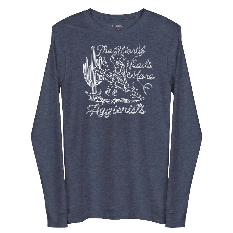 TWNM- Hygiensits Long Sleeve T-Shirt Dark Colors