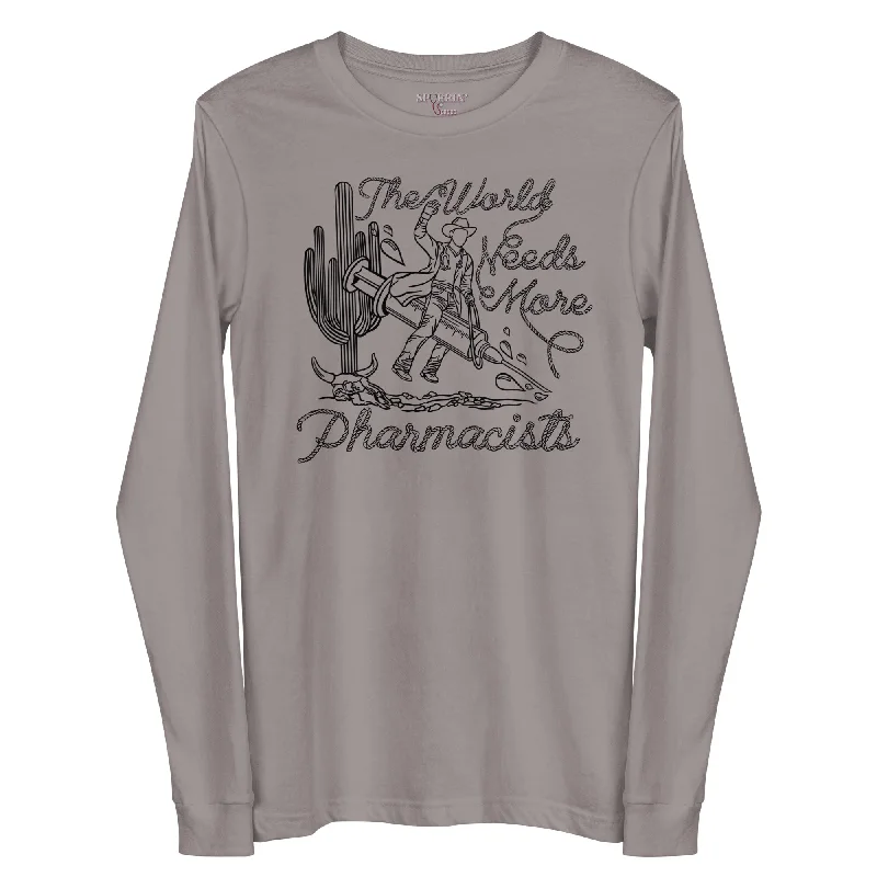 TWNM- Pharmacists Long Sleeve T-Shirt Light Colors