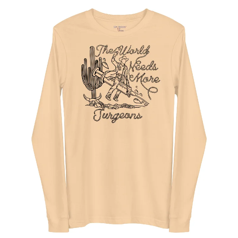 TWNM- Surgeons Long Sleeve T-Shirt Light Colors