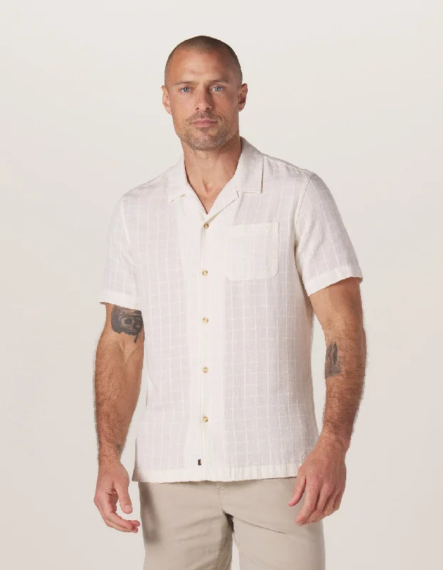 Freshwater Camp Shirt - Oasis Ivory