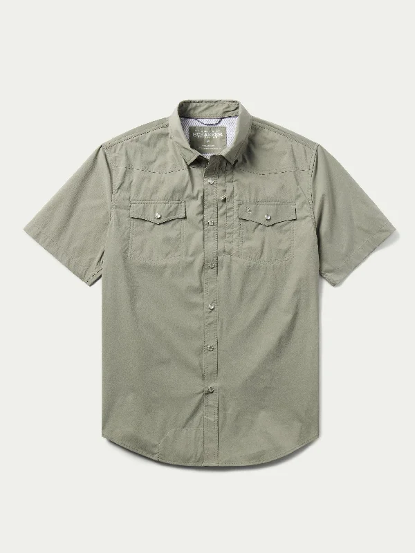 Short Sleeve RangeTek Western Guide Snap Shirt