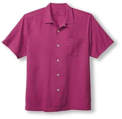 Tommy Bahama Coastal Breeze Check Camp Shirt - Festival