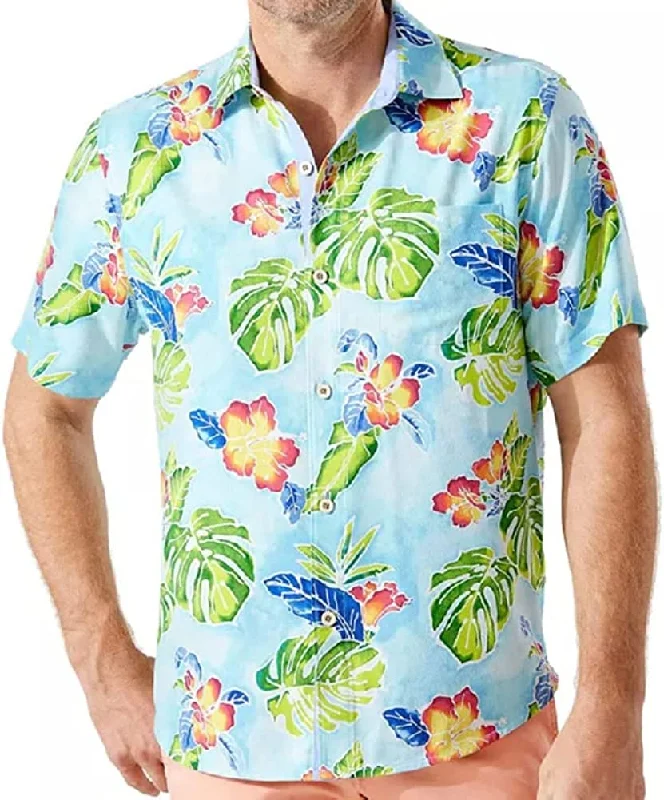 Tommy Bahama Fiesta Keys Camp Shirt - Blue Crush