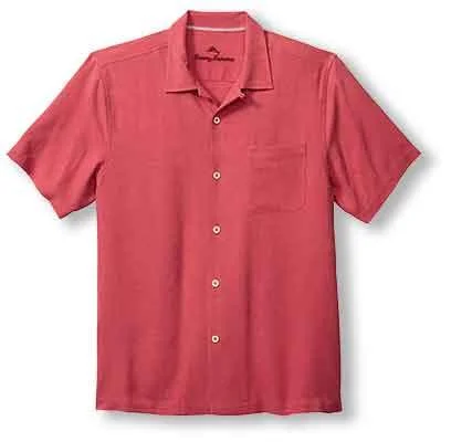 Tommy Bahama Tropic Isles Camp Shirt - New Red Sail