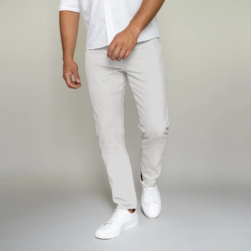 Italian 5-Pocket Pants - Stone