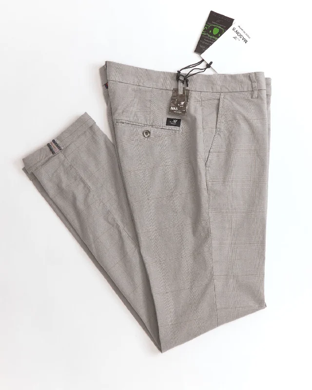 Torino Style Check Stretch Pants