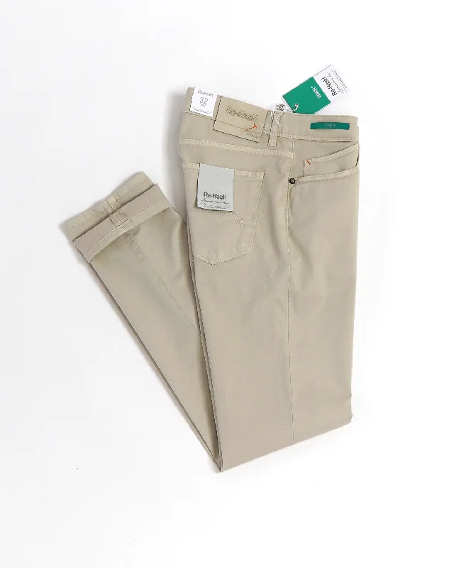 Rubens Cotton Tencel Pants / Beige