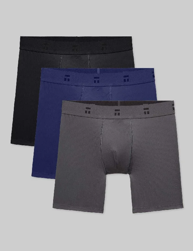 Air Mid-Length Boxer Brief 6" (3-Pack)