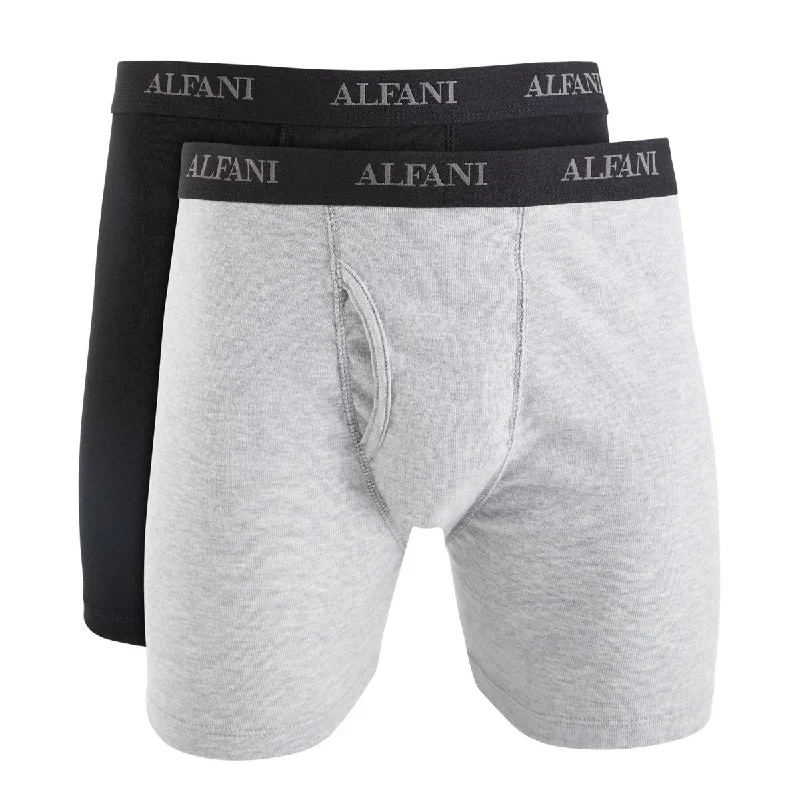 Alfani Mens 5 Pack Moisture Wicking Boxer Briefs