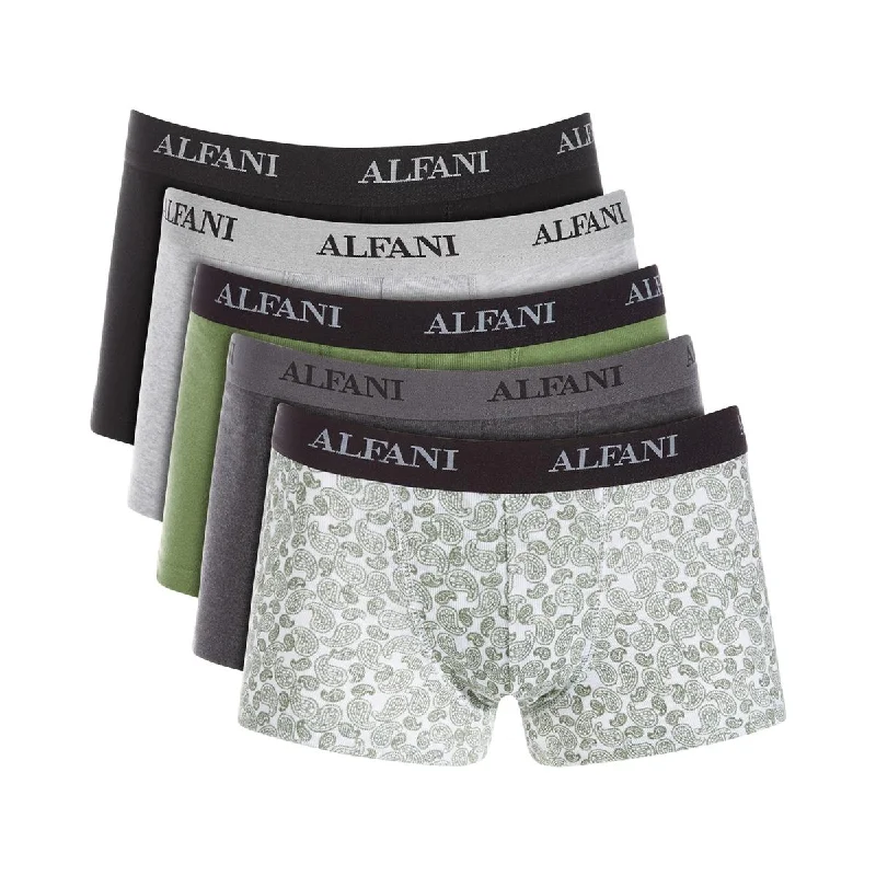 Alfani Mens 5PK Tagless Trunks