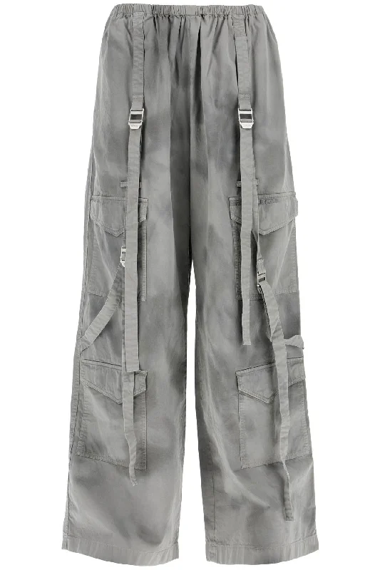 ACNE STUDIOS dyed effect cargo pants