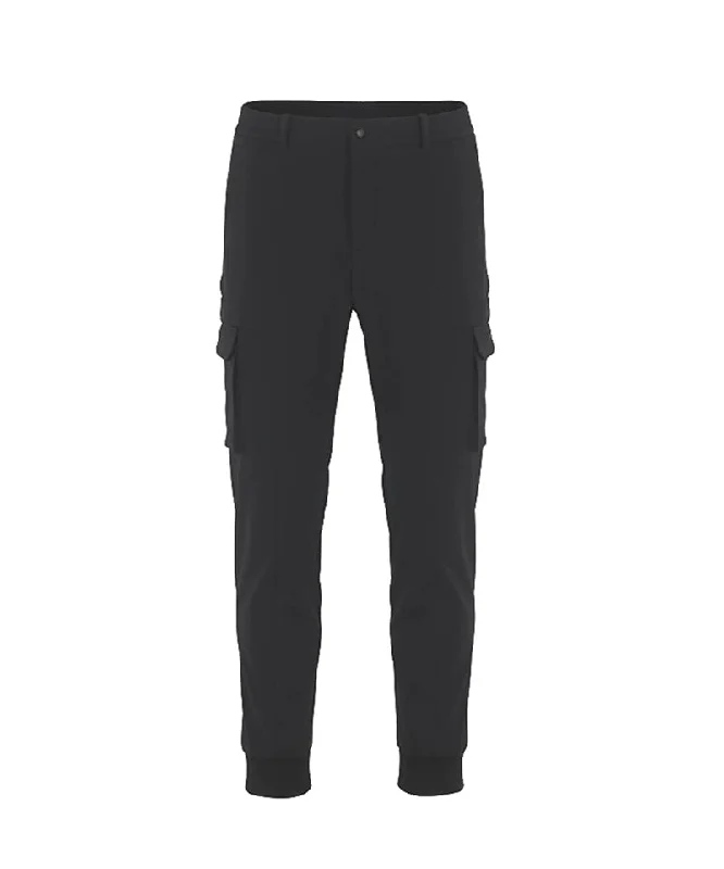 FAIRLIAR Men's Pocket Jogger Pants - Black