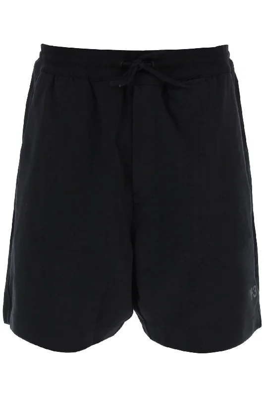 Y-3 french terry jogger bermuda shorts