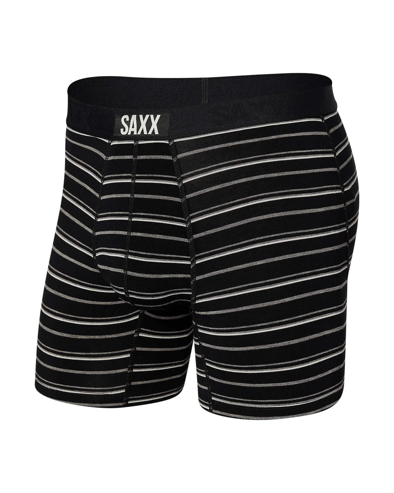 SAXX Vibe Super Soft Boxer Brief - Black Coast Stripe - SXBM35 - BCO