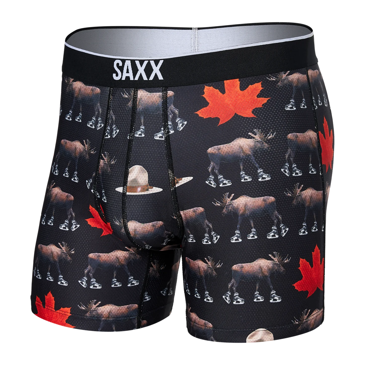 SAXX Volt Boxer Brief - National Pastime Black - SXBB29 NPB